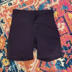 Lululemon Plum Biker Shorts